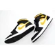 thumbnail image 4 of Ni - ke NEW AIR JORDAN 1 MID MEN'S SHOES SIZE 12 POLLEN BLACK SNEAKERS 554724 177, 4 of 5