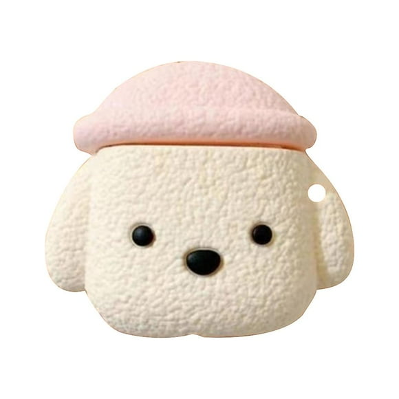 T Gift Of compatible Baseus W04 2023 Soft Silicone Cover Lovely Cartoon TWS Earphone Anti-Drop Case