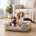 thumbnail image 3 of Vibrant Life Small Cuddler Pet Bed, Tan, 19" x 15", 3 of 11