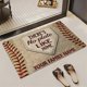 thumbnail image 2 of Thickened Non-Slip Baseball Doormat for Outdoor Entrance - Durable Front Door Mat with Fun Design for Home Décor, 2 of 5