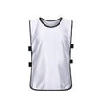 thumbnail image 4 of dazeni Boys Girls Volunteer Activity Vest Scrimmage Vests Youth Practice Jerseys Team Pinnies Sports Vest Basketball Jersey School Camp Activities Uniform White, 4 of 6