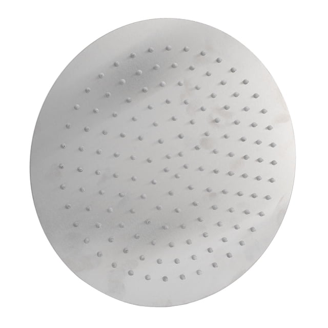 Cabezal De Ducha Tipo Lluvia Con Rosca G1/2 De Acero Inoxidable De 12 Pulgadas, Pulverizador Superior Redondo Ultrafino De Alta Presión Para , Con Bola Giratoria, Ajuste De