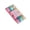 A, variant on EBCUE 32 Pcs Thick Seamless Hair Ties, Ponytail Holders Hair Accessories for Women Girls No Damage for Thick Hair(Rainbow Colors)
