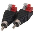 thumbnail image 5 of Câble de Haut-Parleur vers Connecteur Audio Mâle RCA Adaptateur Prise 10 Pcs/ensemble, 5 of 5