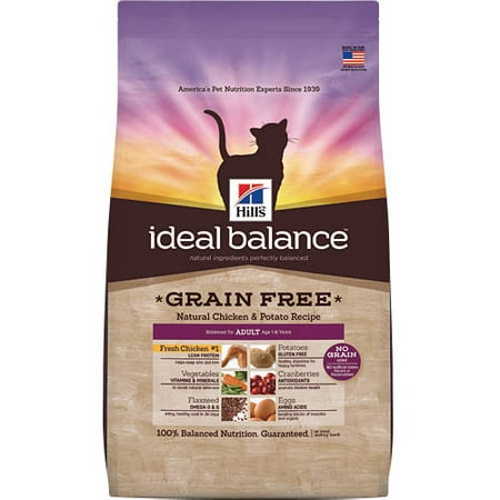 Hill S Ideal Balance Adult Grain Free Natural Dry Cat Hill S Ideal Balance Adult Grain Free Natural Dry Cat