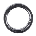 thumbnail image 1 of Smart Ring, Energy Saving Rechargeable  Connection APP Viewing Lightweight Pedometer Health Tracker Ring  for Men Black,Silver, 1 of 7