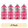 (4 pack) POWERADE Zero Sugar Strawberry Smash Electrolyte Sports Drink Bottle, 28 fl oz