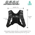 Aduro Sport Weighted Vest Workout Equipment Body Weight Vest