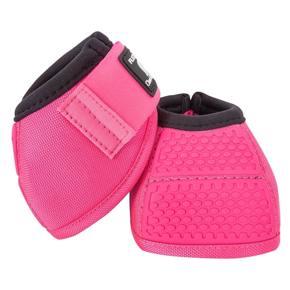 Classic Hot Pink Flexion No Turn Bell Boot Hotpink LARGE