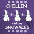 thumbnail image 3 of CafePress - CHILLIN WITH MY SNOWMIES T Shirt - Men's Classic Graphic Cotton T-Shirt, 3 of 4