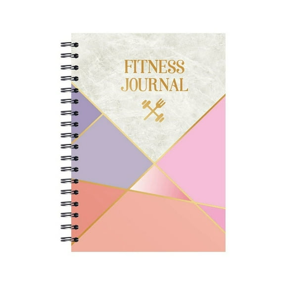 Clearance! Simplified Fitness Journal For Women & Men A5 Workout Journal/Planner Daily Log Book To Gym Muscle Bodybuilding 5.8"x8.3"