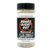Boars Night Out 8014840 14.5 oz White Lightning BBQ Seasoning