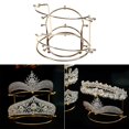 thumbnail image 2 of Bridal Crown Hairband Chinese Rockhopper Tiara Crown Jewelry Metal Display Rack, 2 of 10