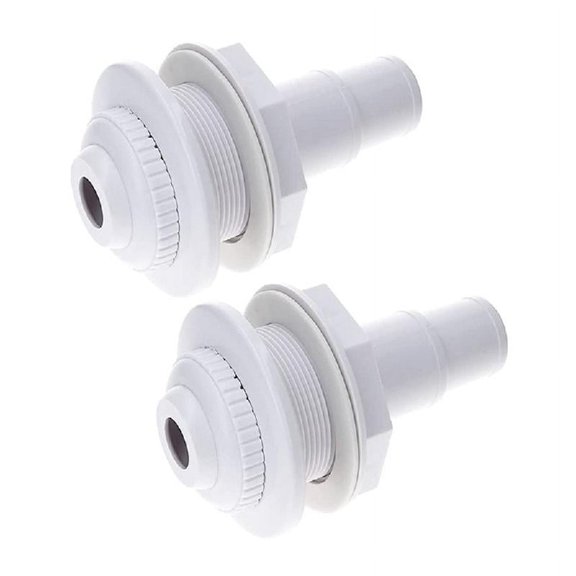 Zeiwohndc 2pcs Adjustable Pool Return Jets Nozzle Replacement Nozzles for Swimming Pool