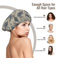 thumbnail image 6 of Paisley Print No.J917 Silk Bonnet for Sleeping Women Men, Adjustable Elastic Satin Bonnet Bonnet for Sleeping, Soft Cute Similar Silk Curly Hair Bonnet for Sleeping, 6 of 7