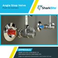 thumbnail image 5 of Válvula de cierre angular de compresión SharkBite de 1/2 x 1/4 pulgadas, 5 of 5