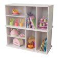 thumbnail image 3 of KidKraft Stackable Wooden Storage Shelving Unit, White, 3 of 3