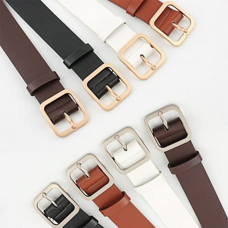 GETAJGHSD Women s Adjustable Belt 3.3cm Wide 43in Length Stylish Design for Fashion Outfits and Everyday Wear