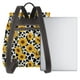 thumbnail image 3 of Fotbe Cow Print Sunflower Mochila Bolso con Estampado para Mujer, Mochila Antirrobo de Nylon Impermeable, Bolsa Ligera de Hombro, 3 of 4