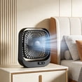 thumbnail image 6 of Portable Type-C Rechargeable Fan With Power Display, Ultra Quiet (10 dB), Lightweight (1 LBS), Personal Cooling Fan Small Fans Portable Type-C Fan Quiet For Bedroom Home Office Desktop Travel, 6 of 9