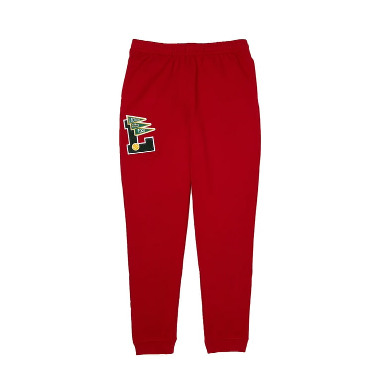 Lacoste Men Varsity L Solid Unbrushed Fleece Cotton Sweatpants
