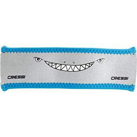 UPC: 0843607558464 | Cressi Neoprene Goggle Strap Cover  Gre (Grey/Azure)