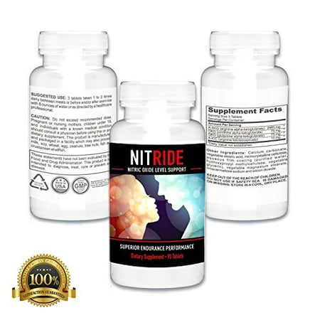 L'oxyde nitrique Booster débit sanguin Homme Enhancement - Matière active de Nitrure Proven pour promouvoir l'augmentation du flux sanguin à Male Structures &amp; Stimulez Sex-capacité (270 onglets, 3 bouteilles)