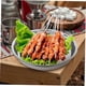 thumbnail image 3 of Thick Stainless Steel Dinner Plate 12-Inch Large Round Metal Serving Dish for Camping and Outdoor Use Unbreakable Kitchen Plate, 3 of 5