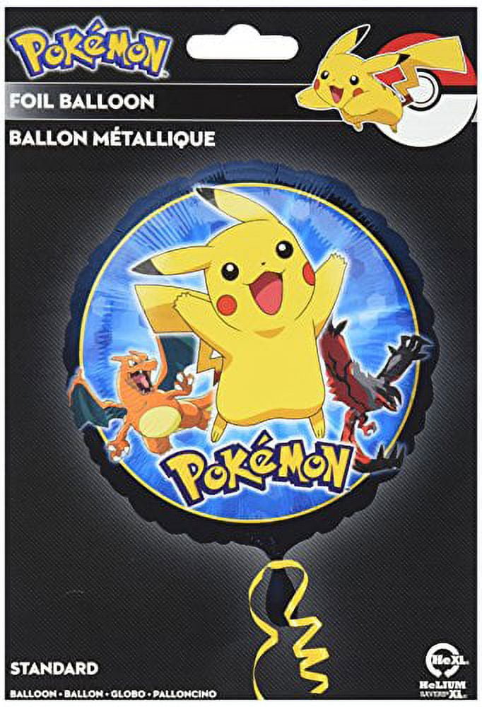 Ballons Pokemon - XL - Set de 5 - Ballons en aluminium - Pikachu
