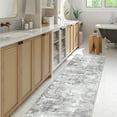 thumbnail image 3 of BERTHMEER 2'x6' Washable Runner Rugs for Hallway Kitchen Entryway Non-slip, Gray, 3 of 6