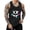 A-Black1132, variant on XIAOCHA Cartoon Print Tank Top For Men Sleeveless Crew Neck Workout Casual Muscle Shirt