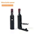 thumbnail image 2 of 2 pack Magnetic Wine Bottle Corkscrew, Wine Opener Portable Screw Corkscrew Multifunction Wine Bottle Opener Black, 2 of 5