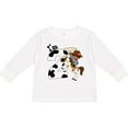 thumbnail image 3 of Inktastic I'm Two-cowboy Riding Horse Birthday Boys Long Sleeve Toddler T-Shirt, 3 of 5