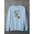 thumbnail image 3 of American Redstart. Sweatshirt Women -John James Audubon Designs, Female Small, 3 of 4