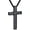 Golf 3:1, variant on Football Bible Verse Cross Necklace for Men 925 Sterling Silver Football Pendant Sport Jewelry Christian Gifts First Communion Gifts (Joshua 1:9)