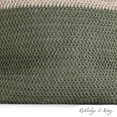 thumbnail image 3 of Rutledge & King Large Straw Beach Tote Bag - Green, 3 of 5