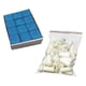 thumbnail image 1 of 50 puntas antideslizantes para tacos de billar, reparación protectora con tiza para tacos de billar 9mm, 1 of 8