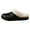 1Black, variant on Mostsola House Slippers for Women Men Furry Lined Closed Toe Clogs Memory Foam Slip on Shoes