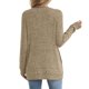 thumbnail image 5 of Neewe Womens Classic Plain Long Sleeve Tops Fall Winter Pullover T Shirts Round Neck Casual Fashion Basic Sweatershirt with Pocket, 5 of 7