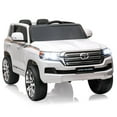 thumbnail image 2 of Kojooin 12v Licensed Toyota Land Cruiser Ride-on Car – Remote Control, 3 Speeds, Music, Horn & LED Lights, 2 of 8