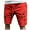Red, variant on Abcnature Men's Athletic Shorts, Sports Gym Running Short Pants, Men's Casual Sport Fit Running Joggers Pocket Sweats Shorts, Cargo Casual Hiking Shorts Khaki 3XL