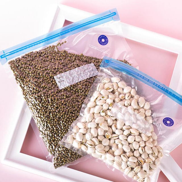 LABSERRON 22Pcs Vacuum Seal Food Package Bags Assorted Color for Home Food Fresh Keeping
