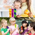 thumbnail image 3 of 6 PCS Popsicle Mold Reusable Ice Cream Molds Food-Grade Silicone Durable Safe Multi-Colored Popsicle Molds With Lid, 3 of 7