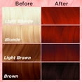 thumbnail image 5 of Moehair Voodoo Fire Engine Bright Red Hair Dye 8 fl oz | Vegan Semi-Permanent Color, All Hair Types, 5 of 9
