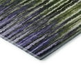 thumbnail image 4 of Addison Rugs Mayfield Washable Traditional Stripes Purple Rectangle Rug, 5' x 7'6", 4 of 6