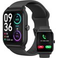 thumbnail image 1 of Smart Watch for Men Women with Bluetooth Call, Built in1.8 DIY Dial with，Black, 1 of 14