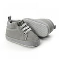 thumbnail image 5 of Baby Unisex Anti-Slip Casual Walking Lace-Up Shoes Patchwork Design Sneakers, 5 of 7