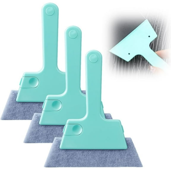 Magic Window Track Cleaner, Upgrade Window Groove Cleaning Brush Tools Set, Hand-held Window Track Cleaner Brushes Tools Set for Window lides Gaps Tile Lines Shutter Car Vents (Mix 3PCS)