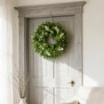 thumbnail image 4 of Lunxisen 1 Pcs Artificial Flower Wreath Spring Summer Decor Floral Wall Door Window Wedding Easter Home Decorations(30cm), 4 of 7