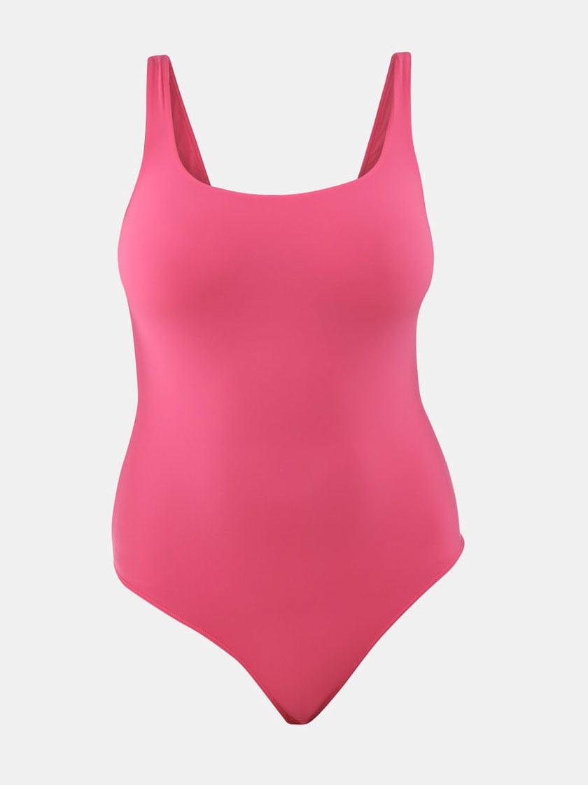 No Boundaries Women's Scoop Neck Tank Top Bodysuit, Women’s Sizes XS-3XL